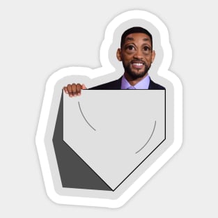 will smith pocket Sticker